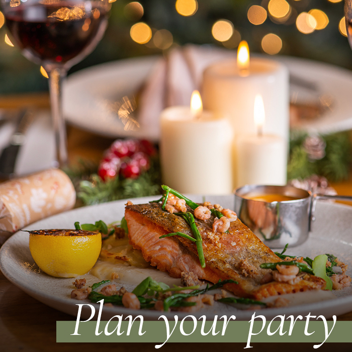 Make a group booking. Christmas at The Castle Holland Park in London
