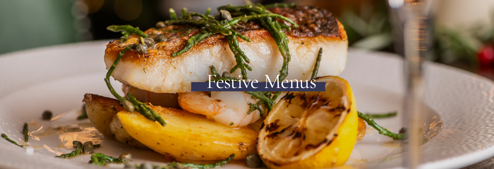 Festive Christmas Menu at The Castle Holland Park 
