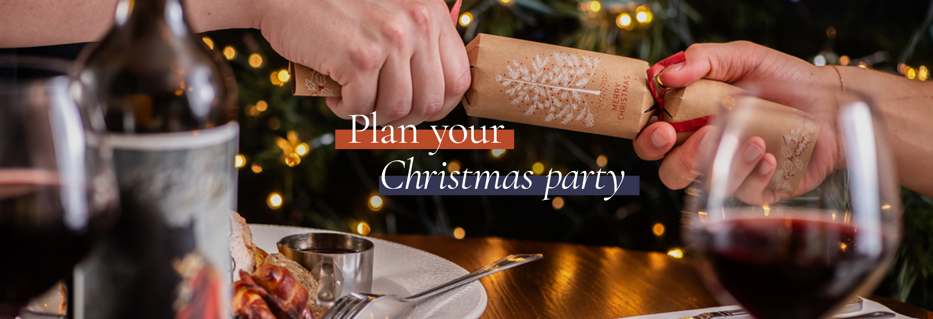 Christmas party at The Castle Holland Park
