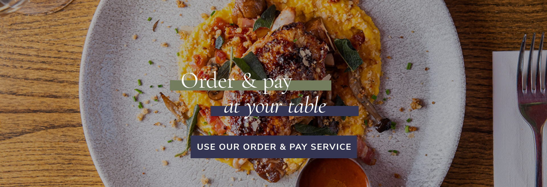 Order at Table