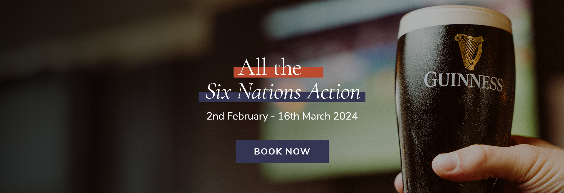 Rugby Six Nations 2024 at The Castle Holland Park