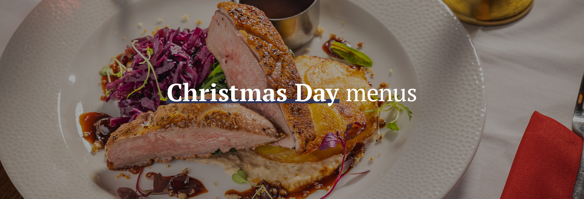 Christmas Day Menu at The Castle Holland Park