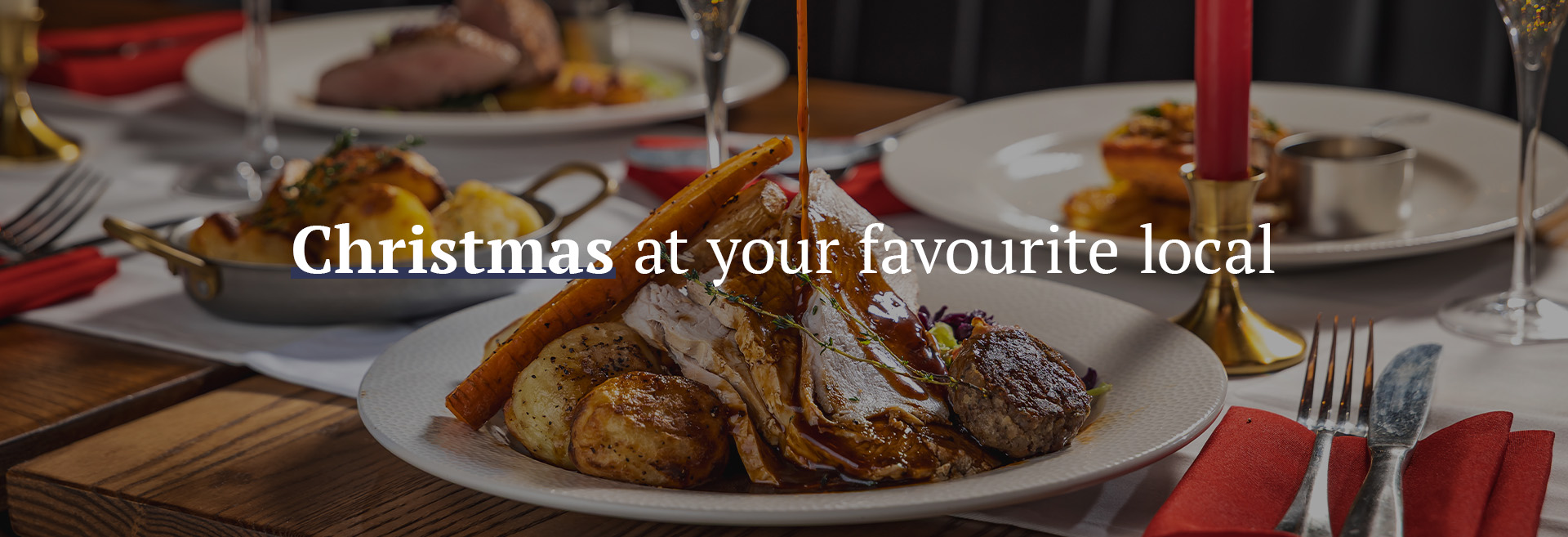 Christmas The Castle Holland Park in London